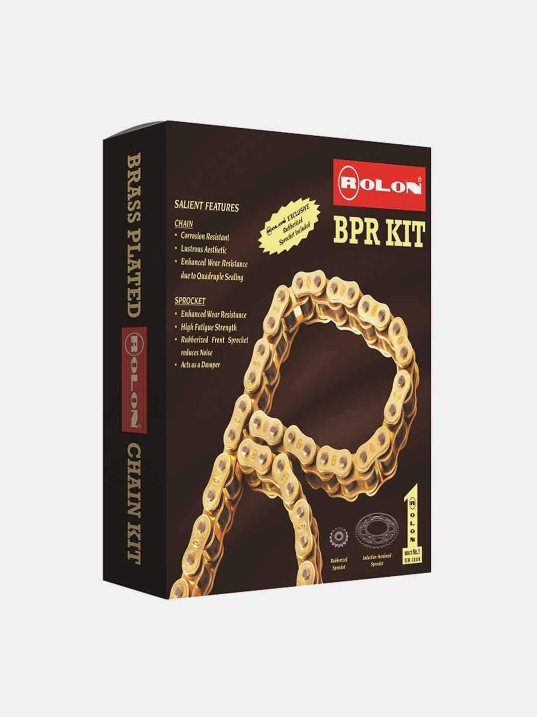 Rolon Brass Chain & Sprocket Kit BMW G310R / G310GS (NXRC 321)