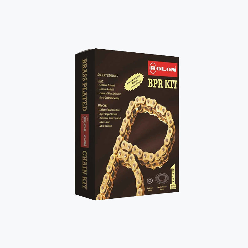 Rolon Brass Chain Sprocket Kit For MT 15