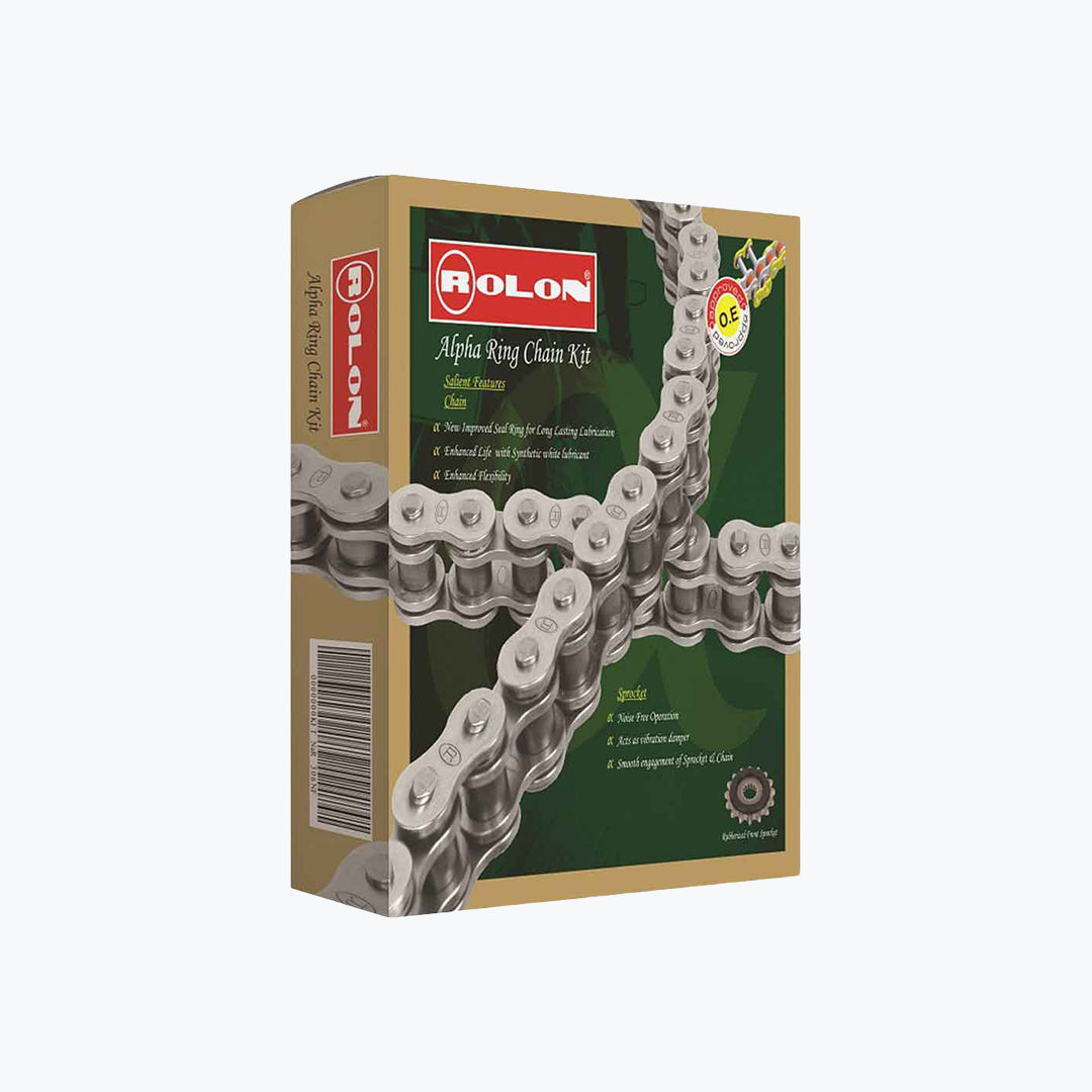Rolon Chain Sprocket Kit Yamaha MT15 348 Silver