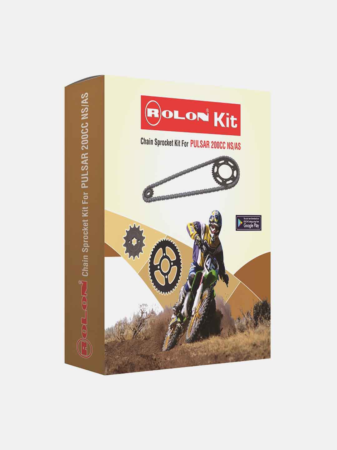 Rolon Chain Sprocket Kit For Pulsar 200