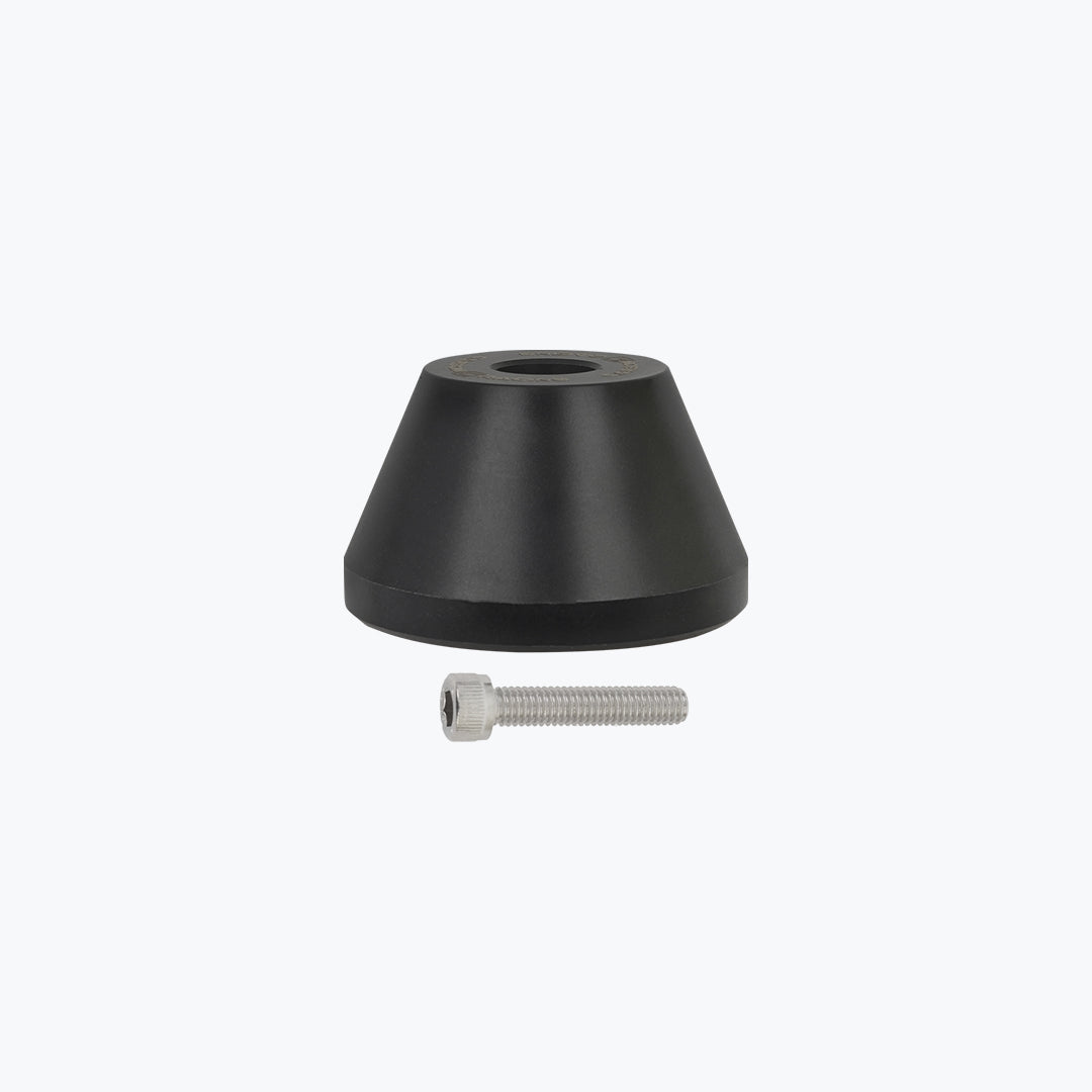 Carbon Racing Exhaust Slider for Bajaj Dominar 400 Black