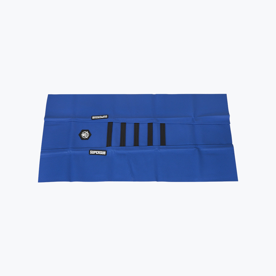 SUPERSUB MX BIKE CLASSIC BLUE BLACK SEAT COVER