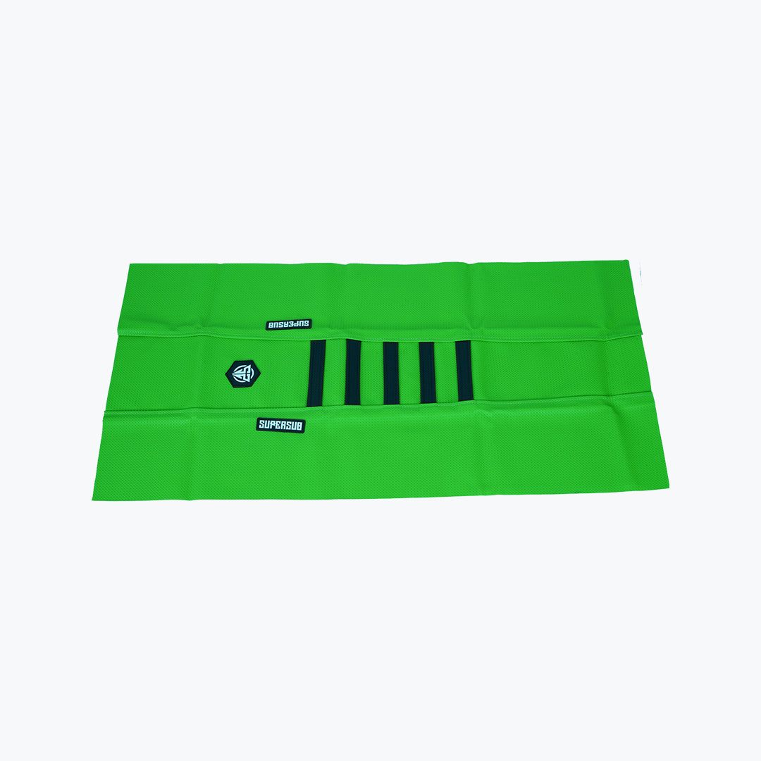 SUPERSUB MX BIKE CLASSIC GREEN BLACK SEAT COVER T2