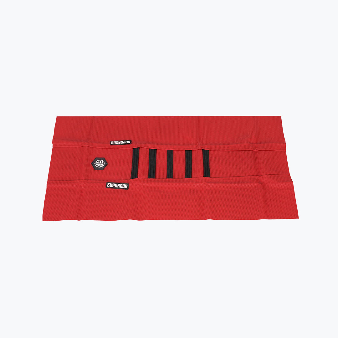 SUPERSUB MX BIKE CLASSIC RED BLACK SEAT COVER