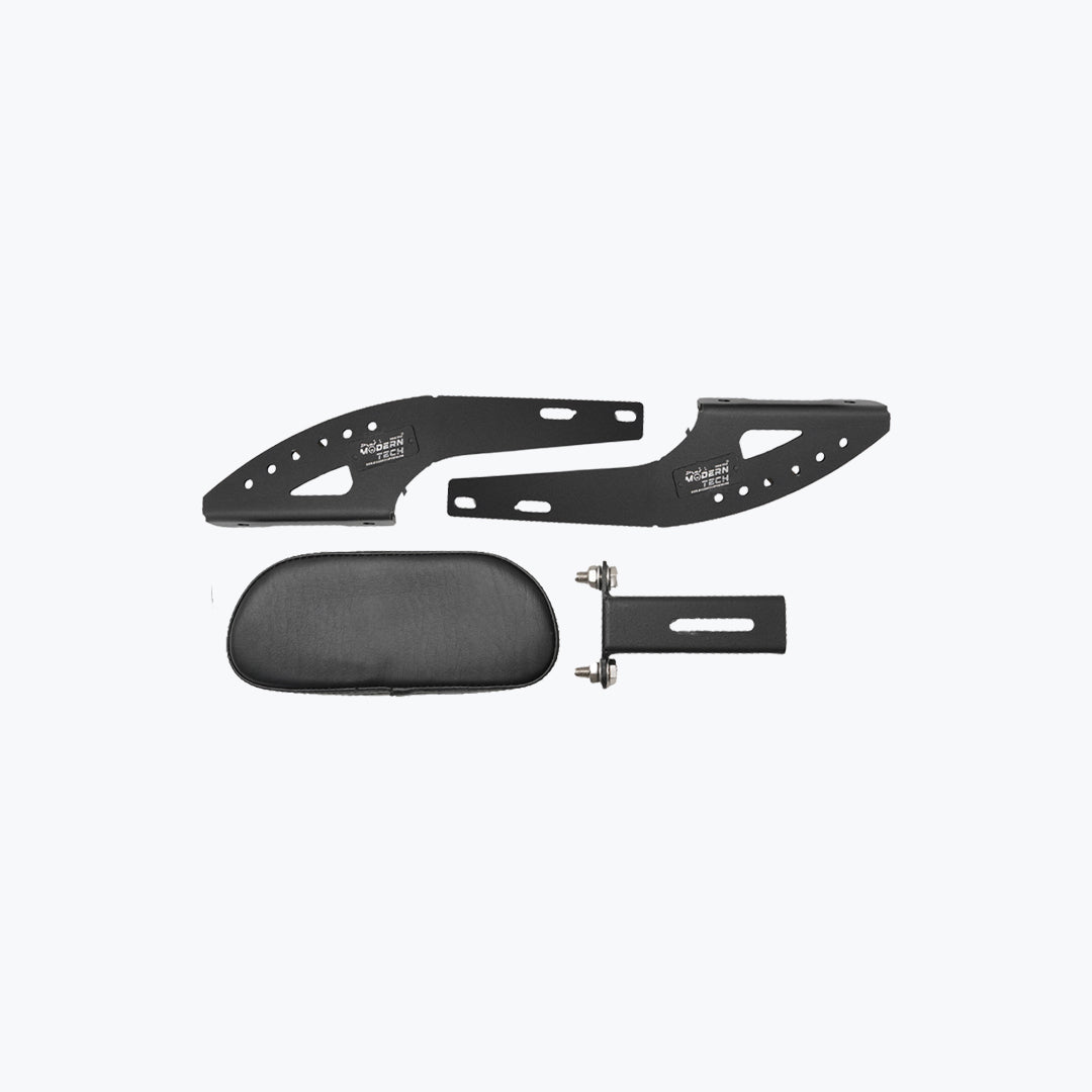 Modern Tech Top Rack With Back Rest for Royal Enfield Classic 350 Reborn