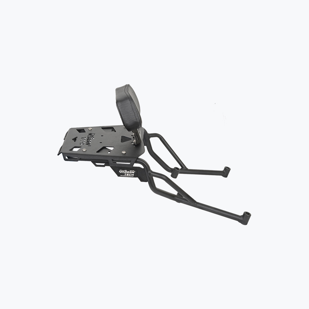 Modern Tech Top Rack With Back Rest for Benelli Leoncino 500
