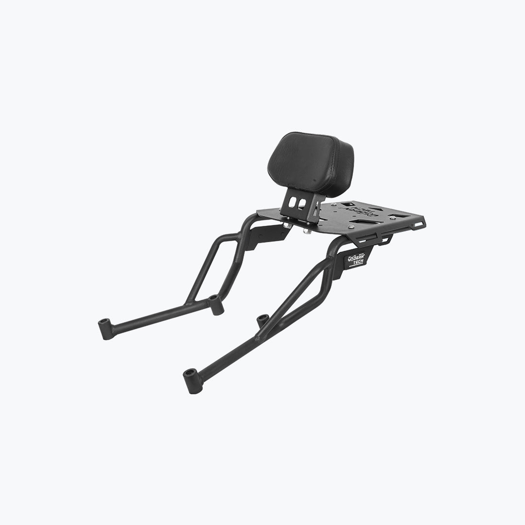Modern Tech Top Rack With Back Rest for Benelli Leoncino 500