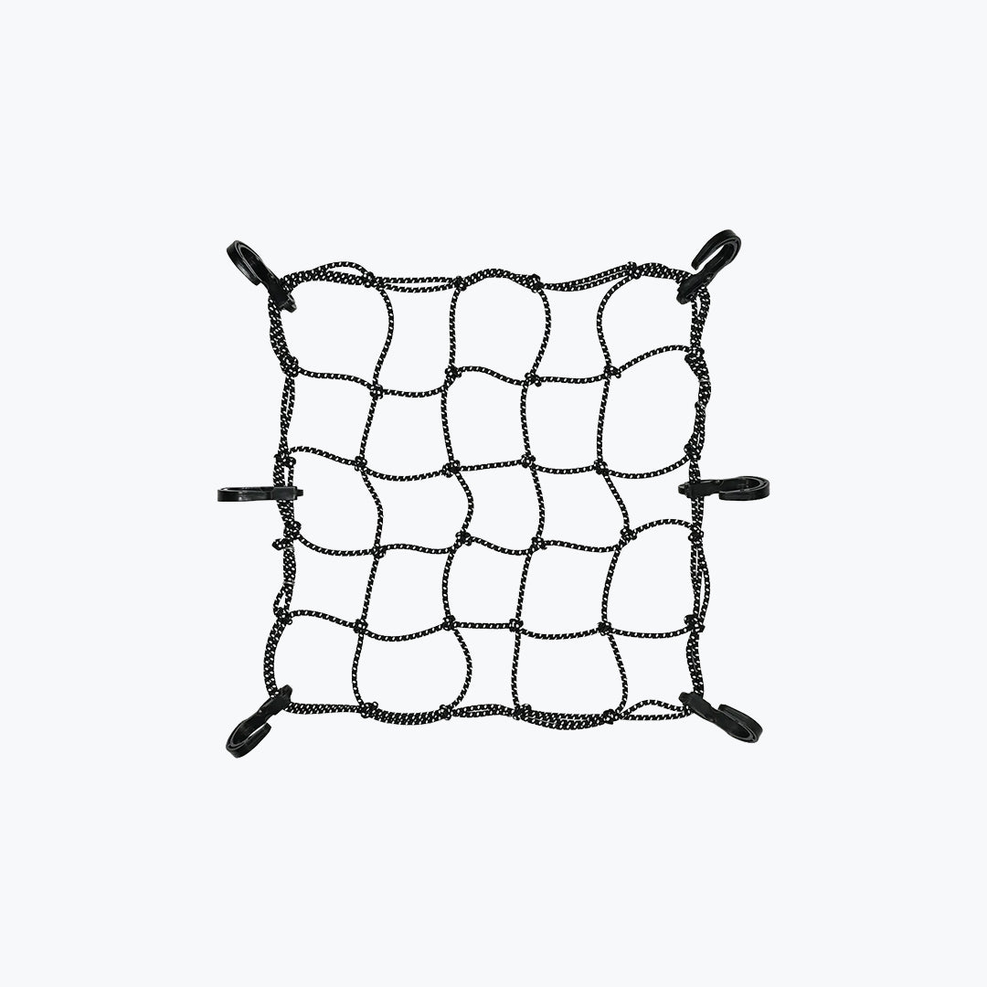 Viaterra Reflective Bungee Net Black