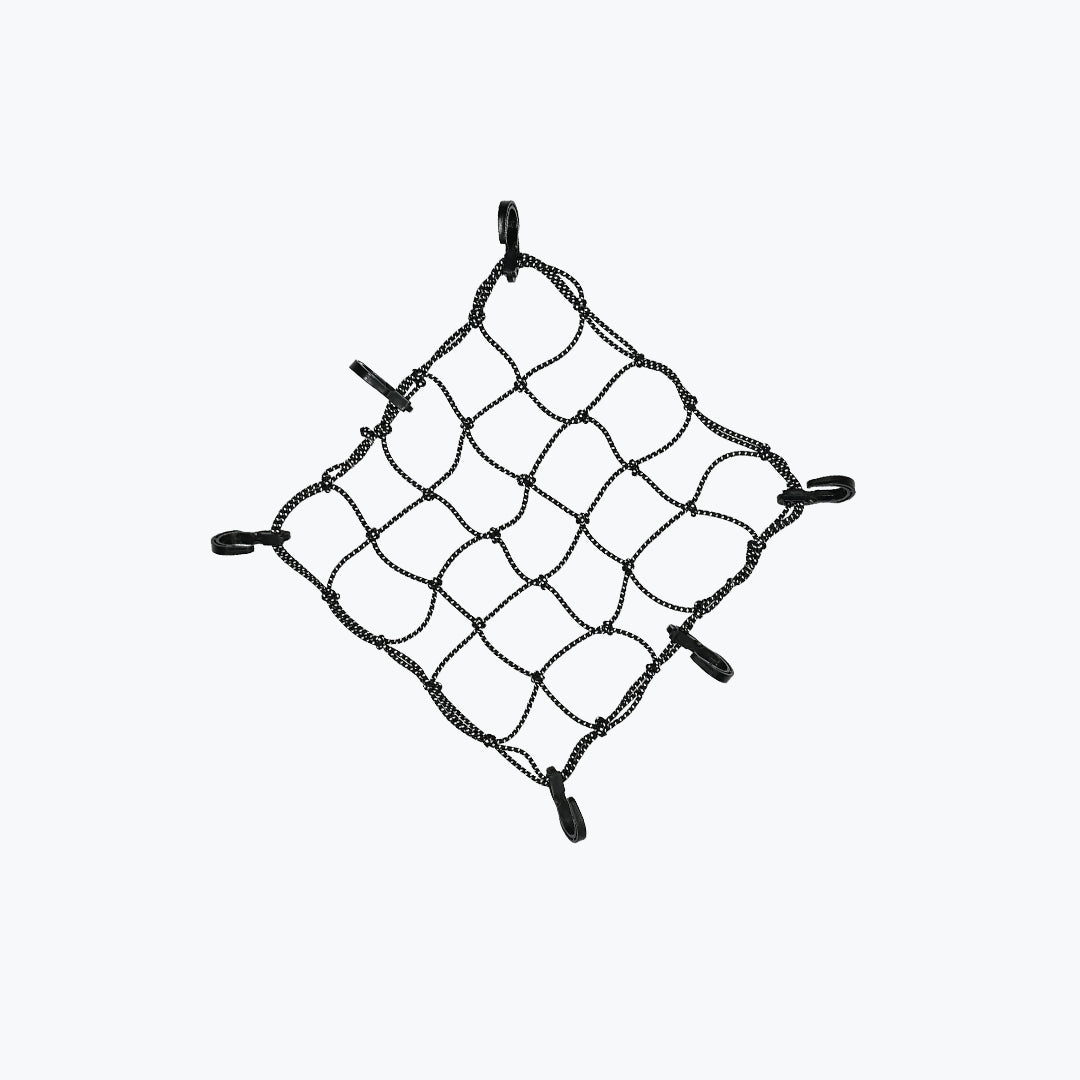 Viaterra Reflective Bungee Net Black