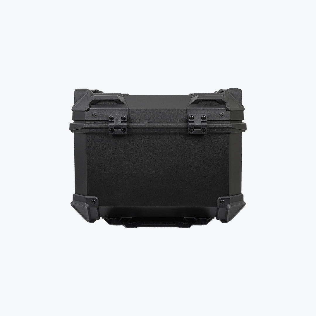 JB Racing TC X45L Economy Black Top Case with Back Rest Pad