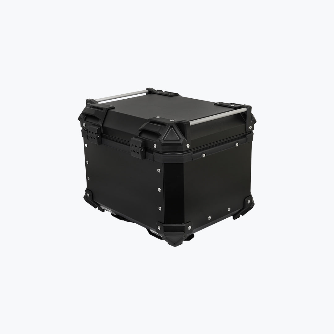 Top Box 45L Black Plain Aluminium