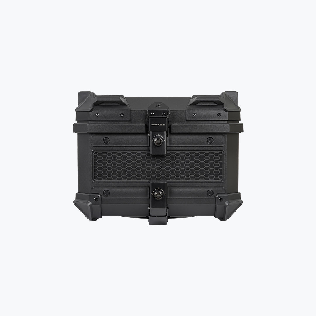 JB Racing Top Box MC 45L Black Economy With Back Rest Pad