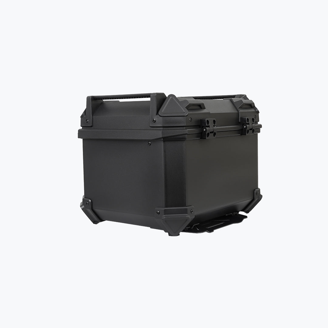 JB Racing Top Box MC 45L Black Economy With Back Rest Pad