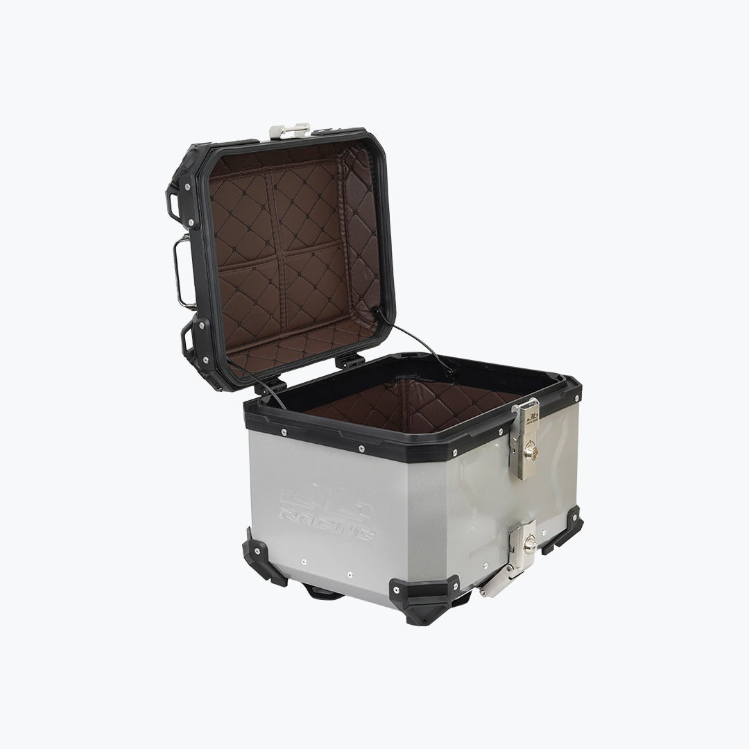 JB Racing TCX3 45L Silver Premium With Backrest Pad