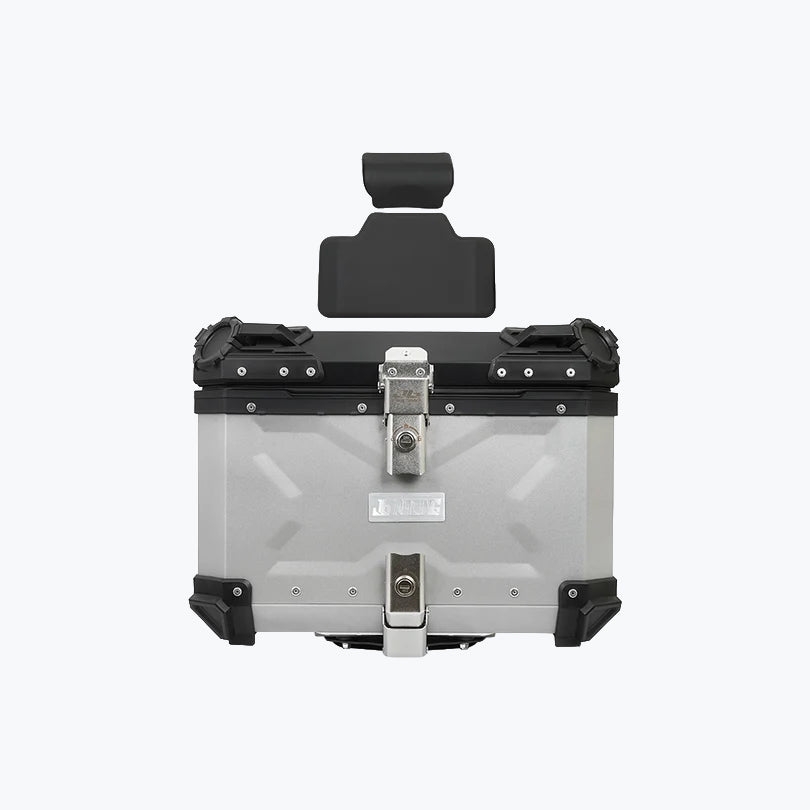JB Racing TCX3 55L Silver Premium With Backrest Pad