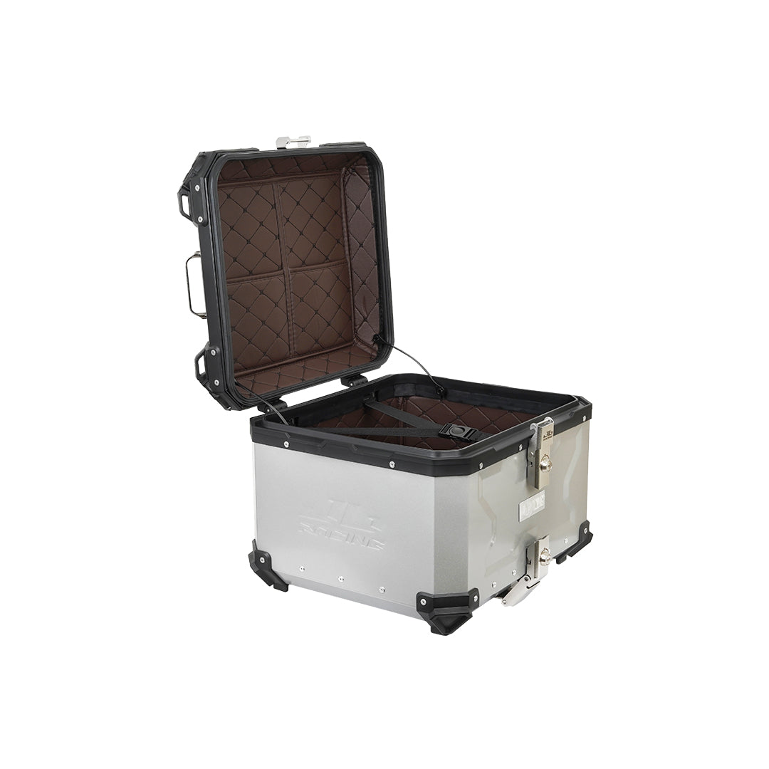 JB Racing TCX3 55L Silver Premium With Backrest Pad