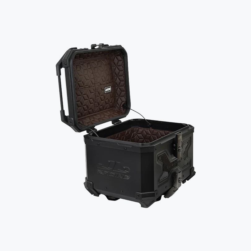 JB Racing TC 45L Robo X Carbon Black Premium Top Case With Backrest Pad