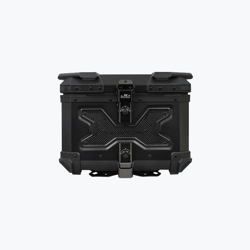 JB Racing TC 45L Robo X Carbon Black Premium Top Case With Backrest Pad