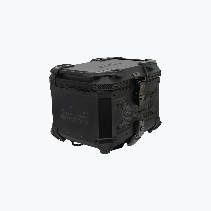 JB Racing TC 45L Robo X Carbon Black Premium Top Case With Backrest Pad