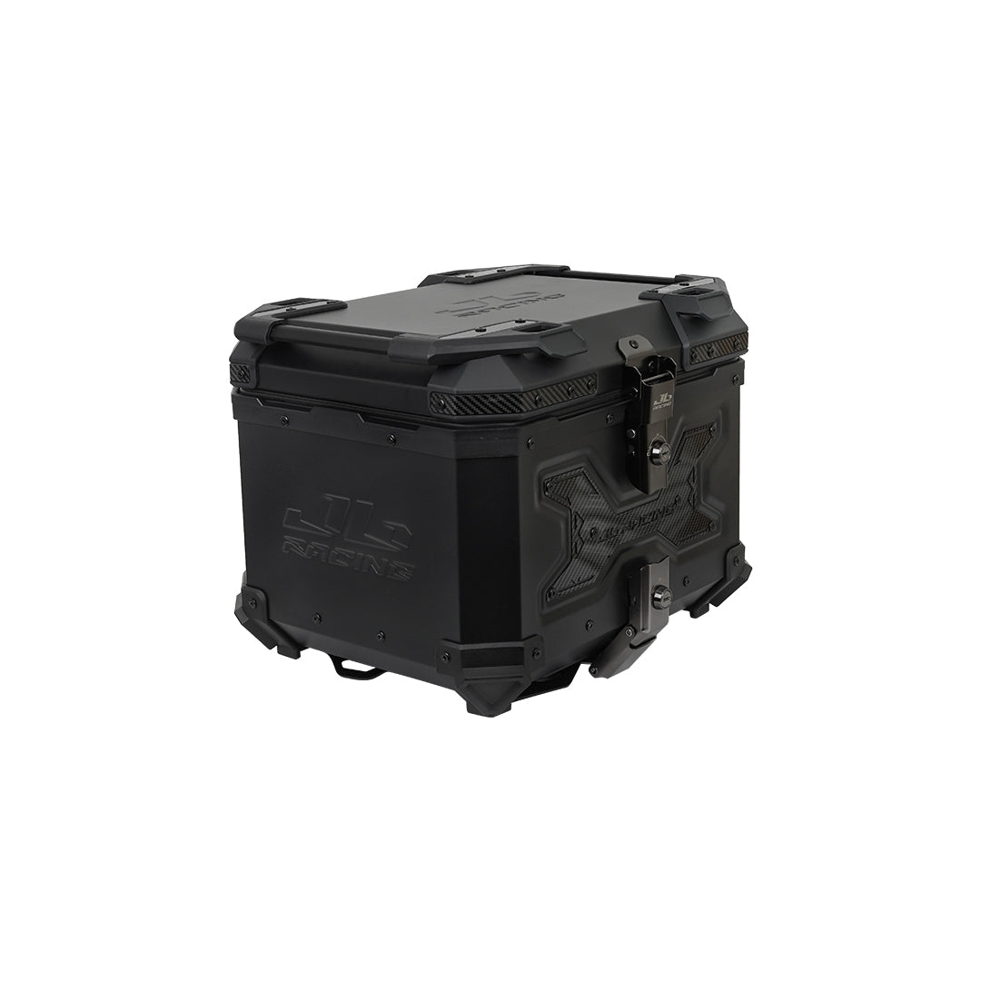 JB Racing TC 45L Robo X Carbon Black Premium Top Case With Backrest Pad