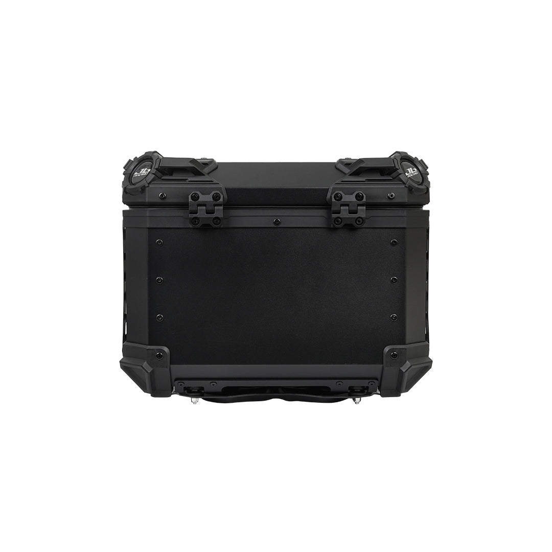 JB Racing TC 45L Black Fence V1.0 Premium Black Top Case With Backrest Pad