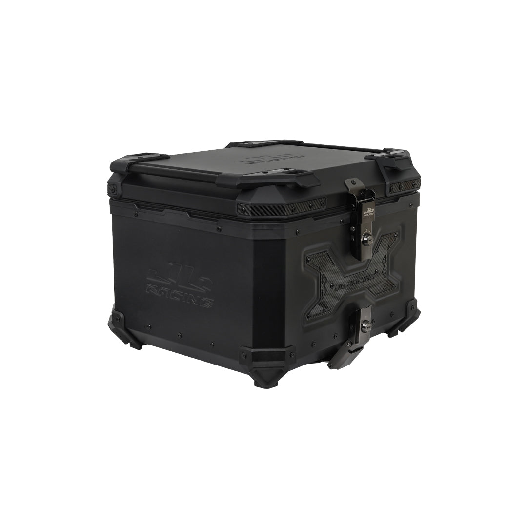JB Racing TC 55L Robo X Carbon Black Premium Top Case With Backrest Pad
