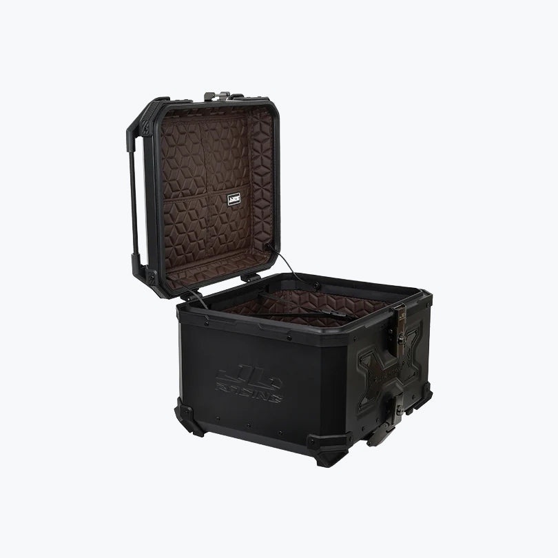 JB Racing TC 55L Robo X Carbon Black Premium Top Case With Backrest Pad