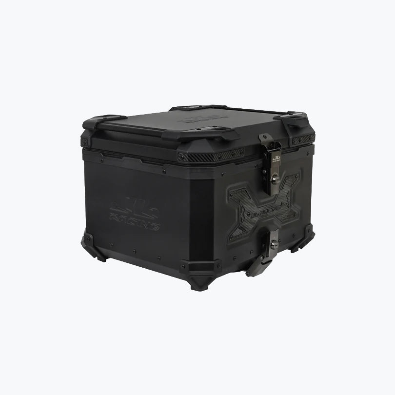 JB Racing TC 55L Robo X Carbon Black Premium Top Case With Backrest Pad