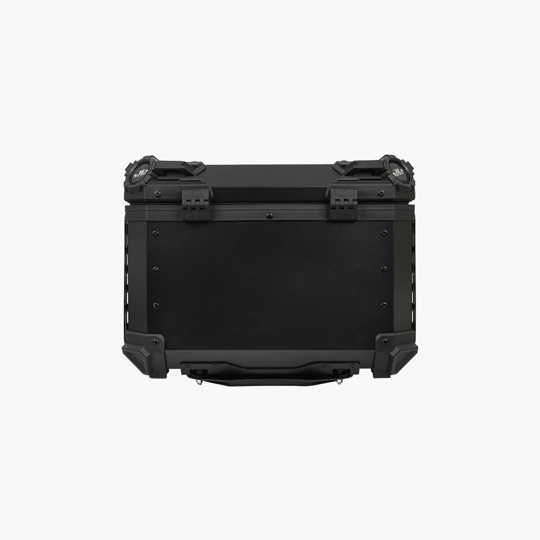 JB Racing TC 55L Black Fence V1.0 Premium Black Top Case With Backrest Pad