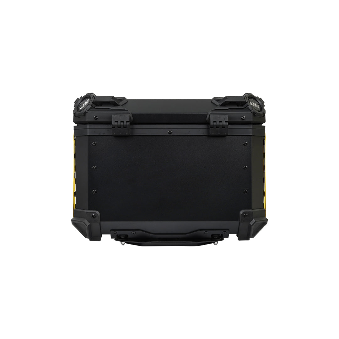 JB Racing TC 55L Yellow Fence V1.0 Premium Black Top Case With Backrest Pad