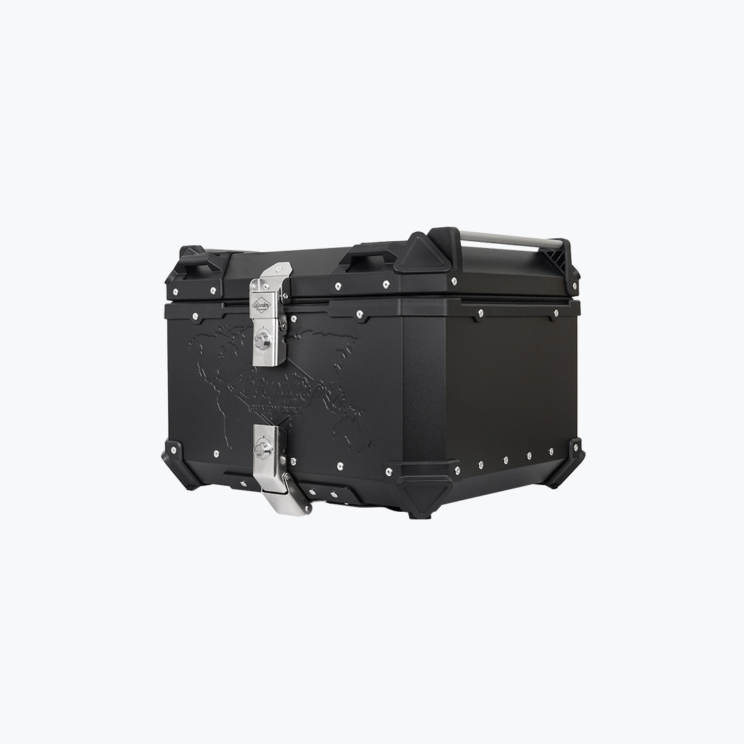 LEGUNDARY Fort Knox Series TC 55L Aluminium Top Box Black