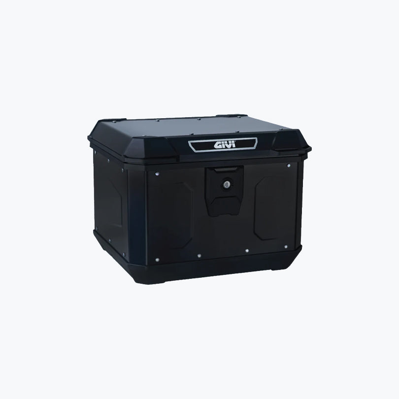 GIVI Matterhorn Aluminium Waterproof Top Case Black Painted 47L MTN47B