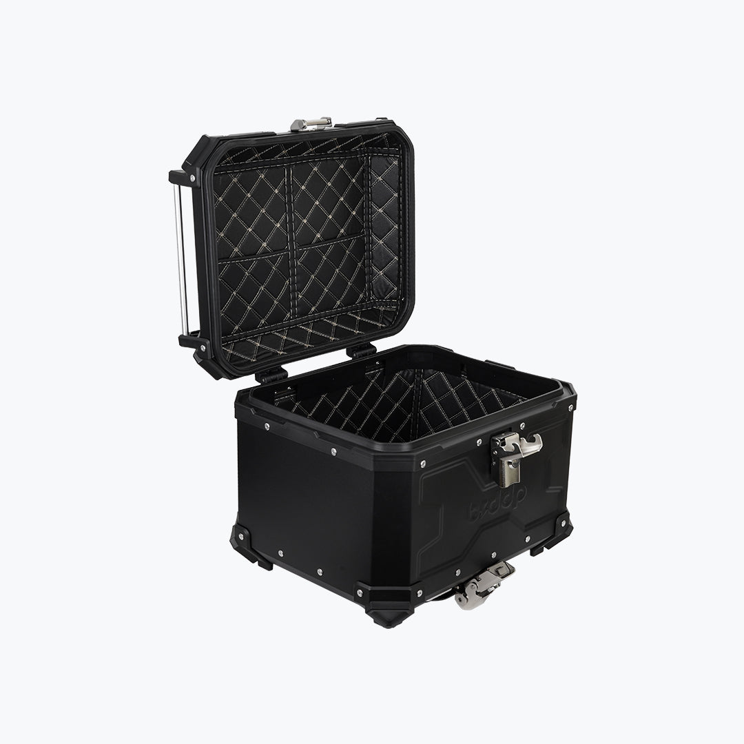 BSDDP Economy 45L Motorcycle Top Case with Backrest Pad