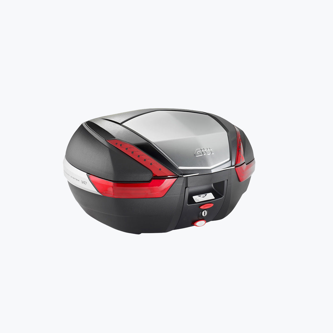 GIVI V47N MONOKEY 47L Top Case with Red Reflectors