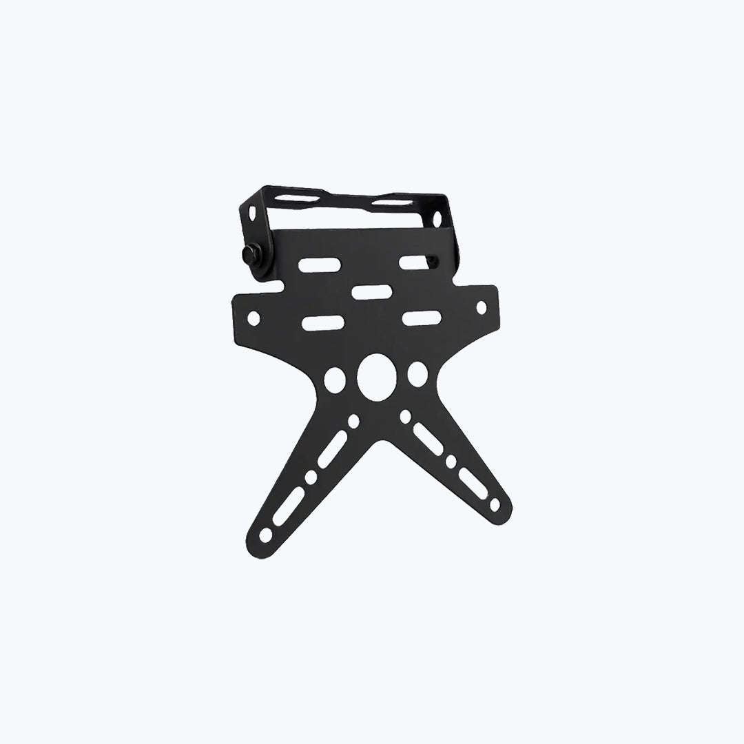 JB Racing Universal Tail Tidy Normal Black Mild Steel