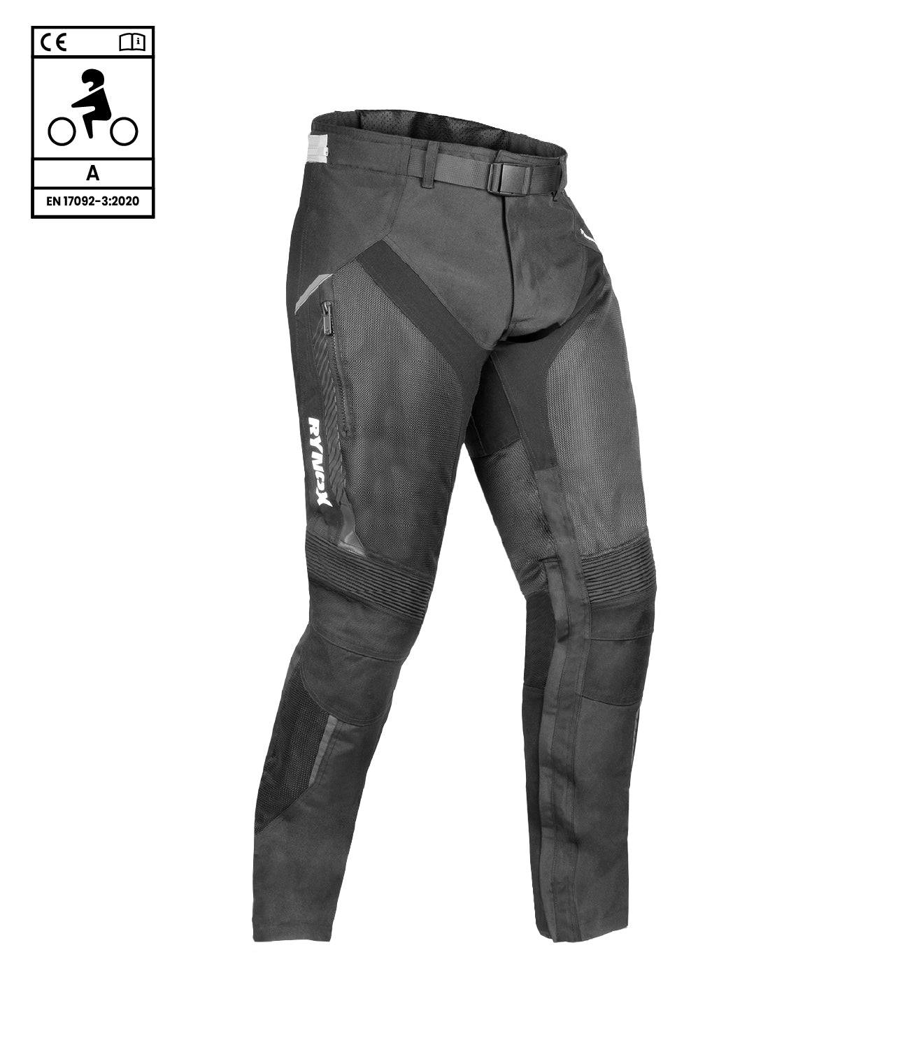 Rynox Tornado Pro Riding Pants – Black