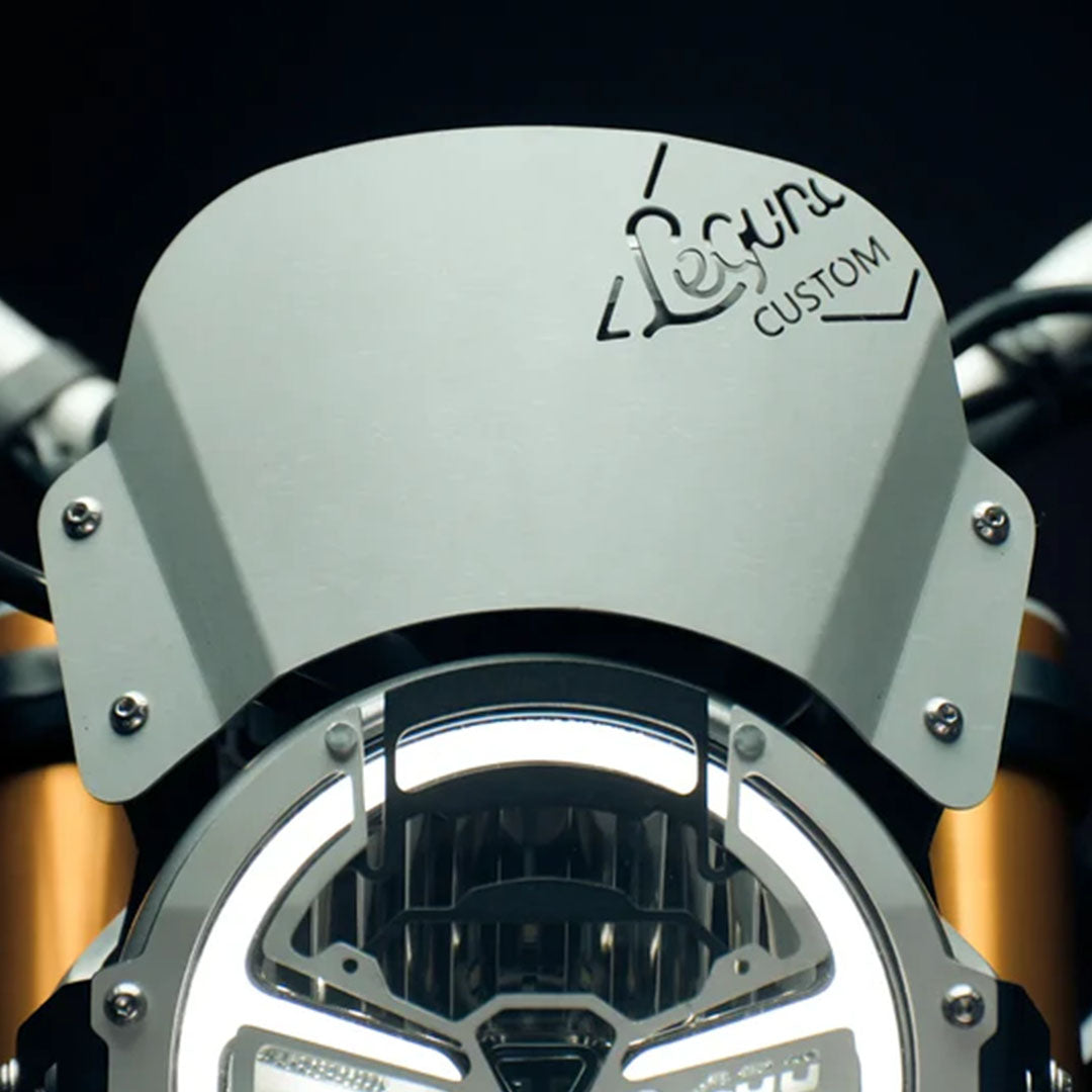 LEGUNDARY TRIUMPH SPEED 400 ZEPHYR ALUMINIUM VISOR