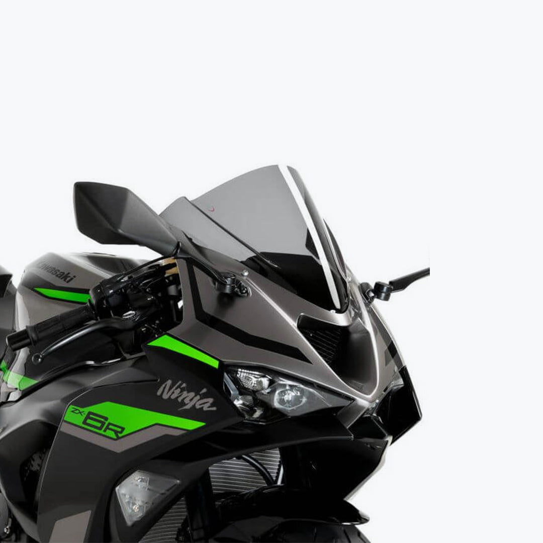 Ninja Vis R Puig Z Racing Visor Kawasaki Ninja ZX-6R 2024 Dark – Autonity