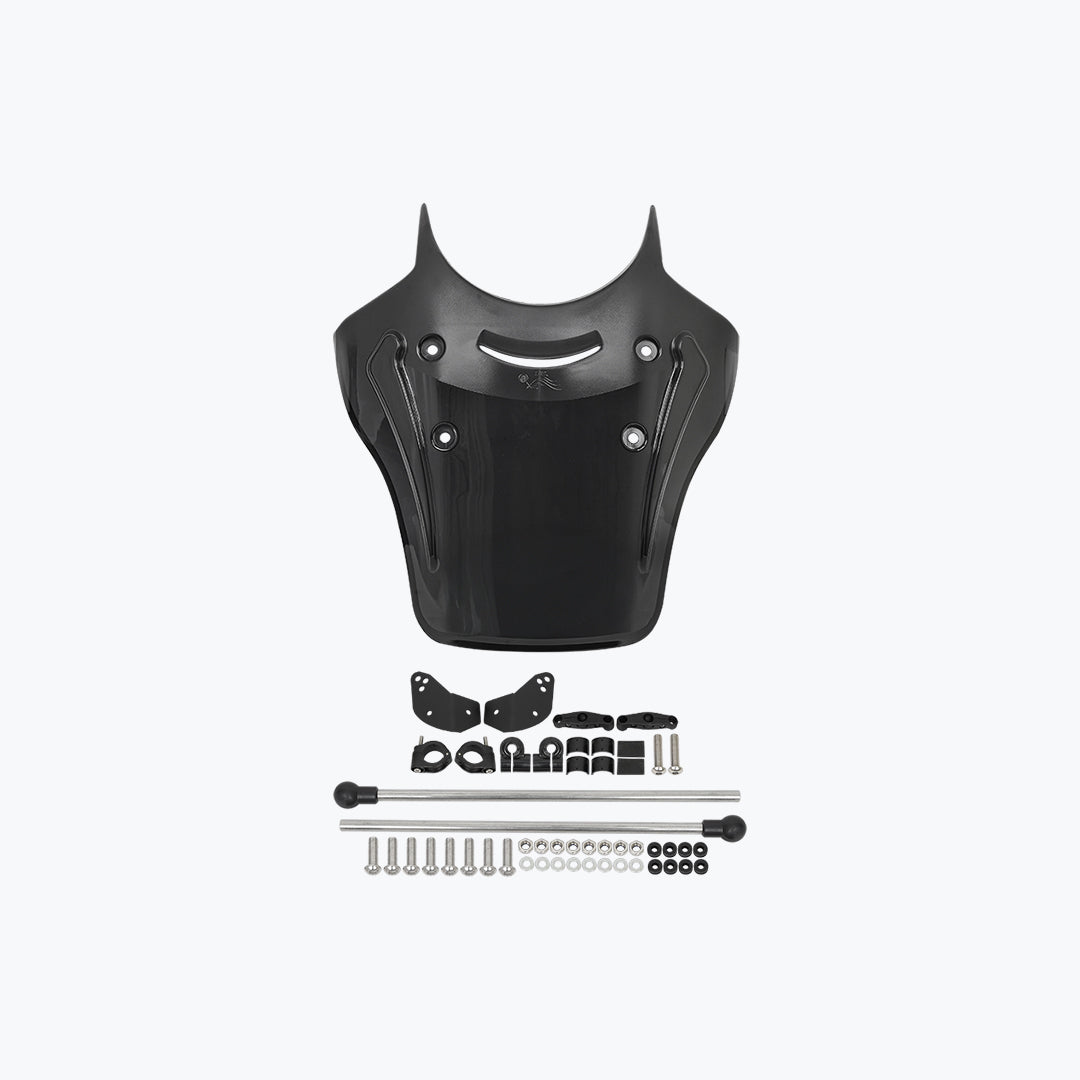 RCT Triumph Tourer Smoke Visor – Touring Motorcycle Windshield Screen