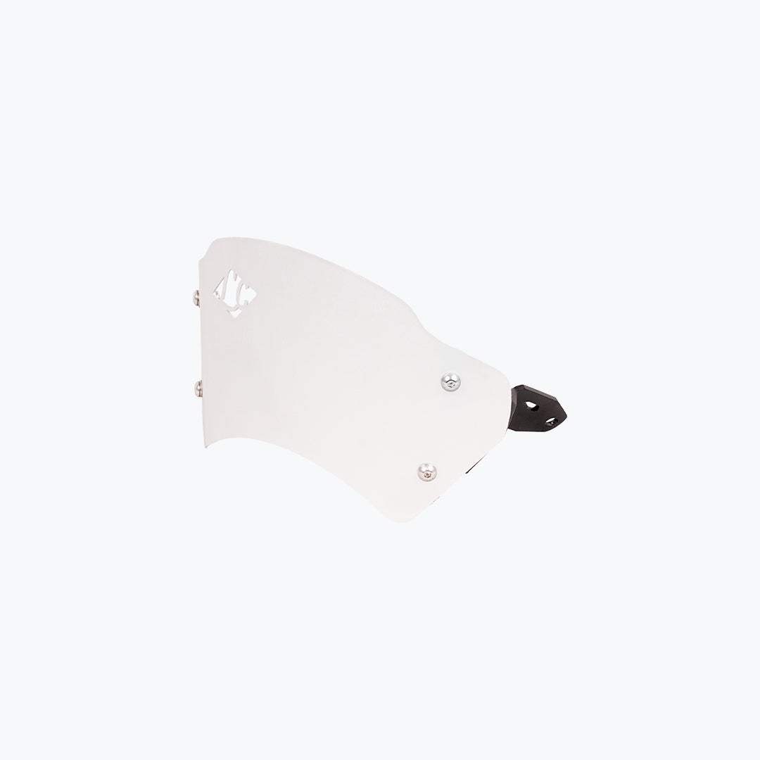 LEGUNDARY Yamaha XSR 155 Aero Short Visor Black Silver