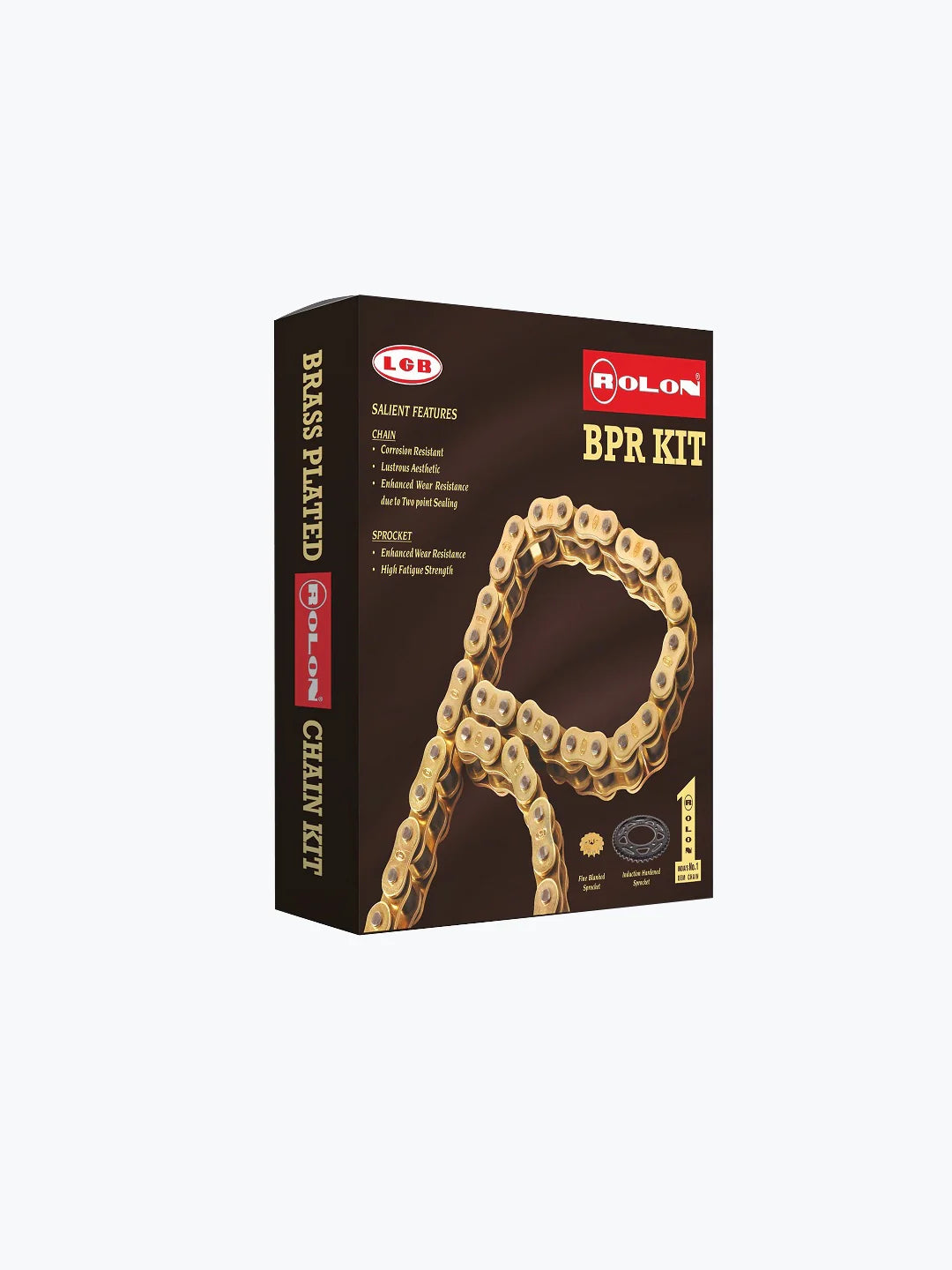 Rolon Brass Chain Sprocket Kit 389 For Hunter/Reborn/Meteor