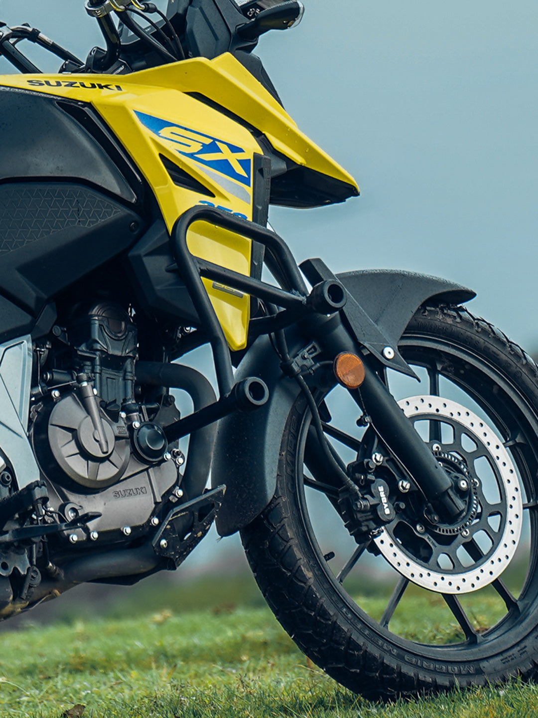 Jb Racing V Strom Crashguard With Dual Mat Slider