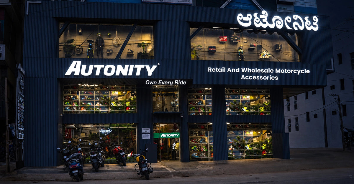 More than a store. The Biggest complete  motorcycling destination in INDIA. 